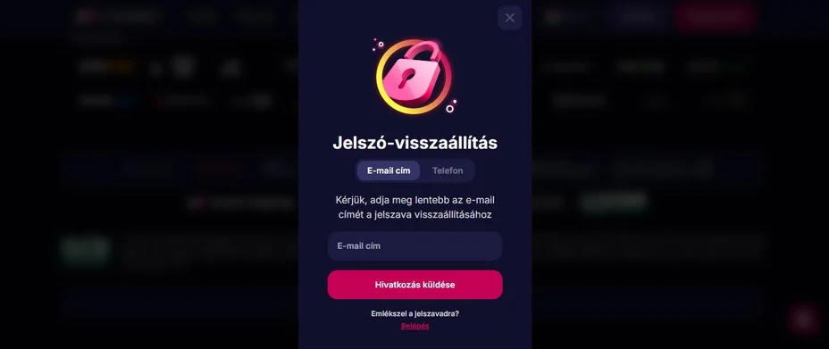 Add meg e-mail címed.