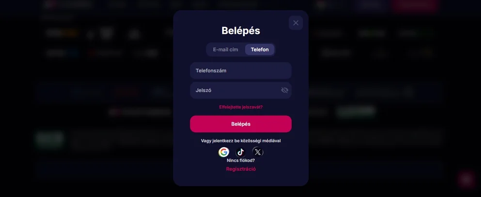 Lépj be fiókodba.
